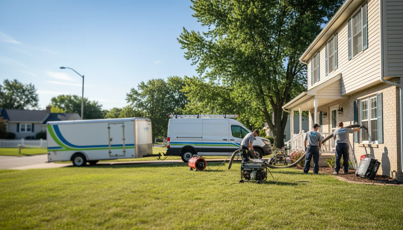 Flooded Basement Restoration And Cleanup With Repair in Bentley, KS near me